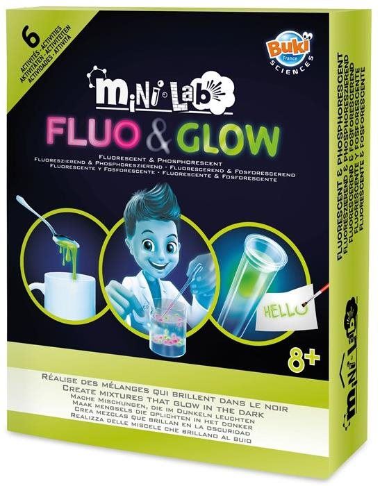 Experimentální sada Buki France Fluo&Glow experimenty miniLab