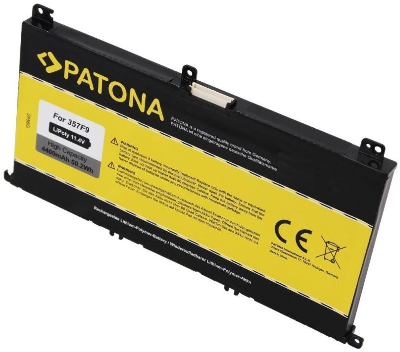 Baterie do notebooku PATONA pro DELL Inspiron 15 7559 4400mAh Li-Pol 11,4V 71JF4 , 0GFJ6