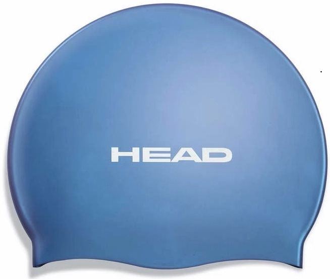 Plavecká čepice Head Silicone Flat, modrá