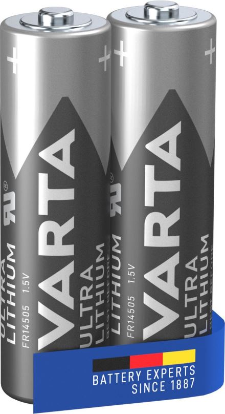 Jednorázová baterie VARTA lithiová baterie Ultra Lithium AA 2ks