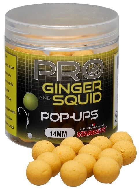 Starbaits Pop-Up Pro Ginger Squid 50g 12mm