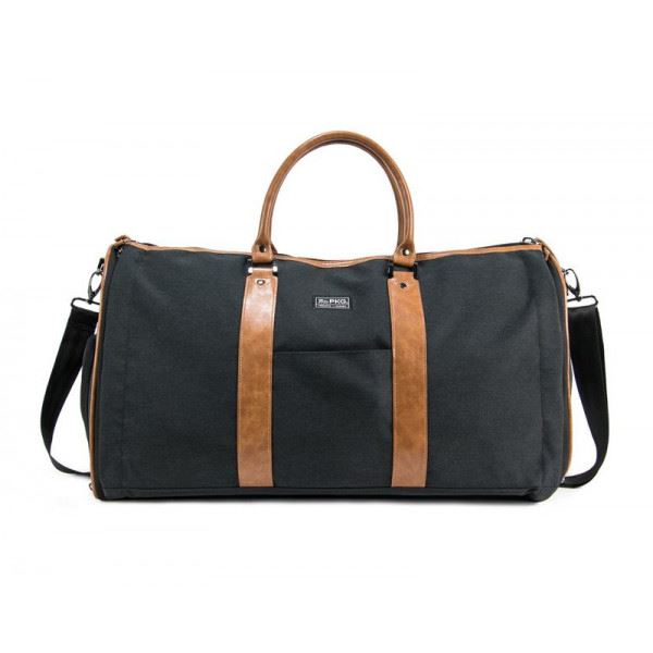 PKG Rosedale – cestovní taška na oblek a 16" notebook, tmavě šedá