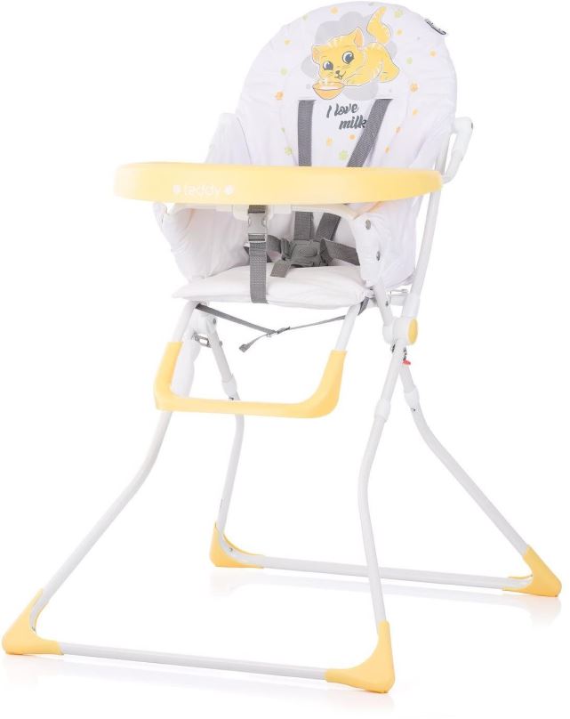 CHIPOLINO Jídelní židlička Teddy Banana