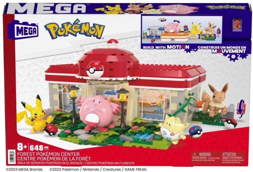 Mattel Mega Construx HNT93 Pokémon Lesní centrum