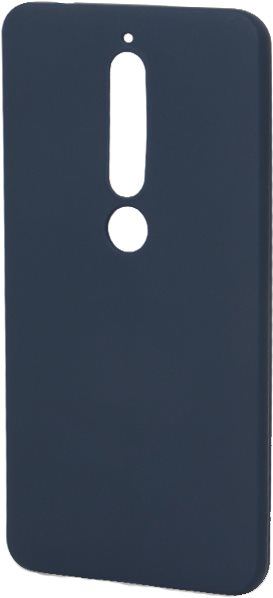 Kryt na mobil Epico Silk Matt pro Nokia 6.1 , modrý