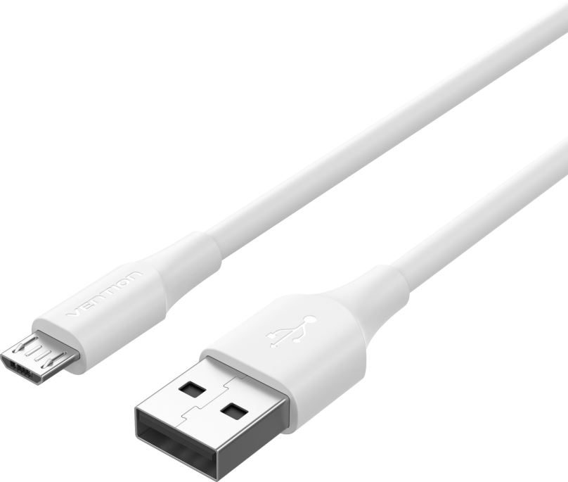 Datový kabel Vention USB 2.0 to micro USB 2A Cable 3M White