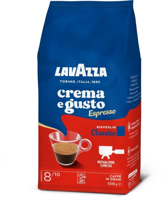Káva LAVAZZA  ESPRESSO CREMA E GUSTO CLASSICO, 1000 g