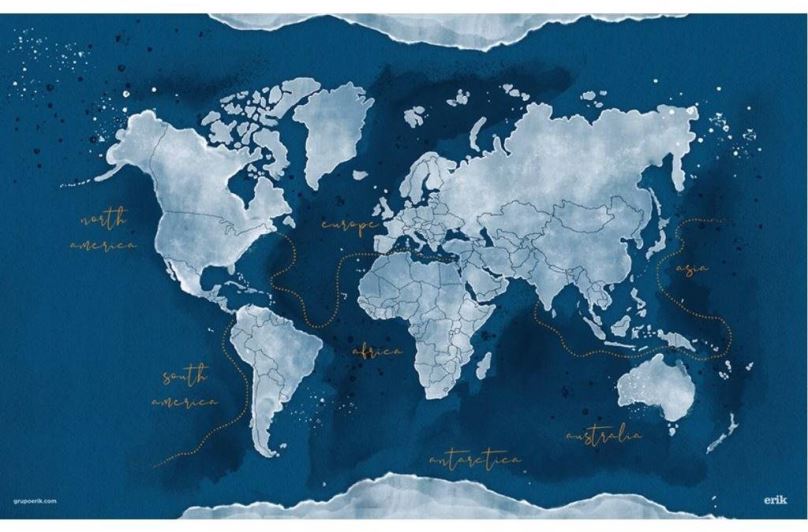 Podložka na stůl Mapa světa  - podložka na stůl