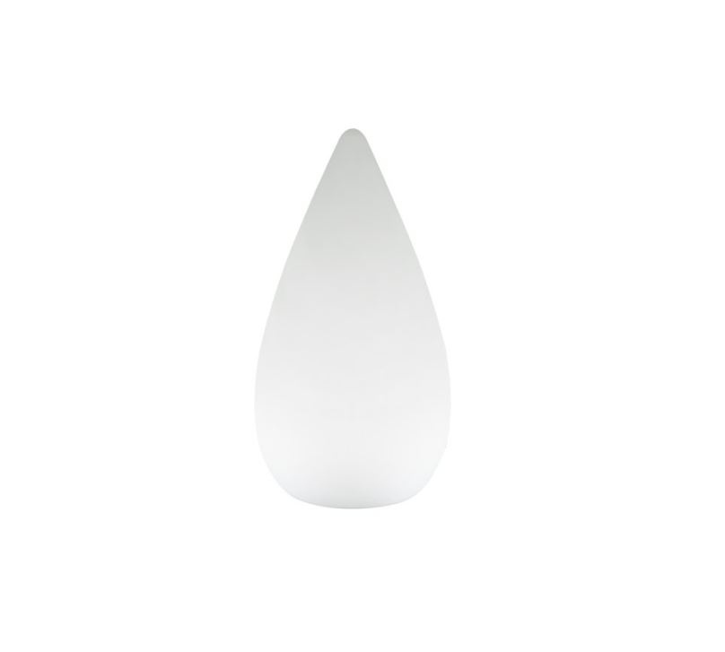 Trio R55101101 LED zahradní stolní svítidlo Palmas 1x1,5W | 45lm | 3000K | IP44 | RGB - dálkové ovládání, stmívatelné, bílá