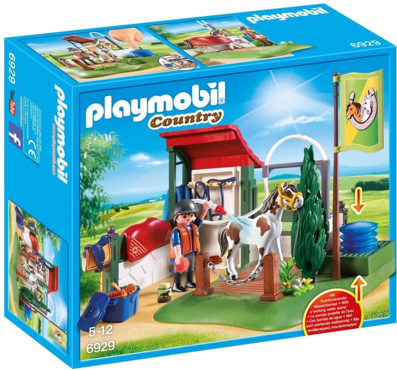 Stavebnice Playmobil Mycí box pro koně