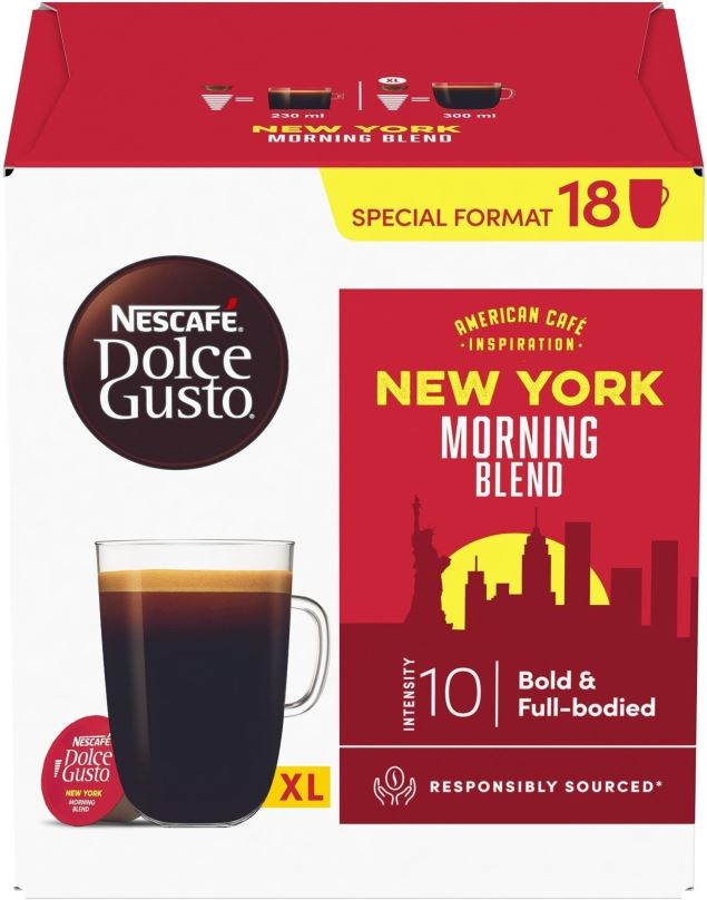 Kávové kapsle NESCAFÉ® Dolce Gusto® Grande New York 18 ks