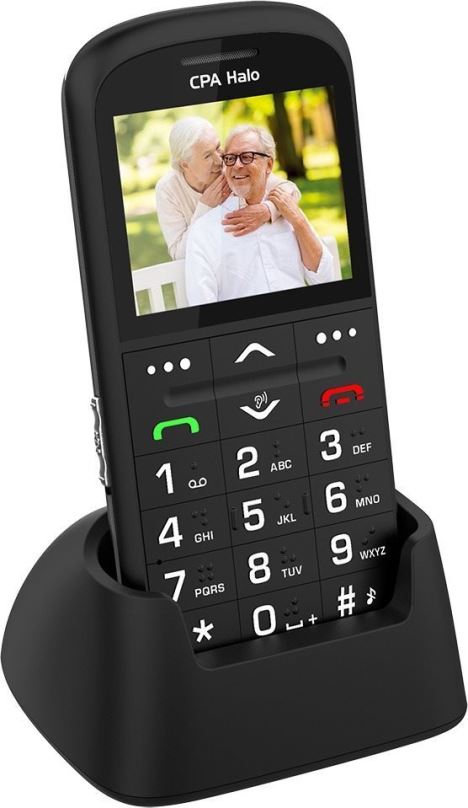 Mobilní telefon CPA Halo 11 Pro Senior černá