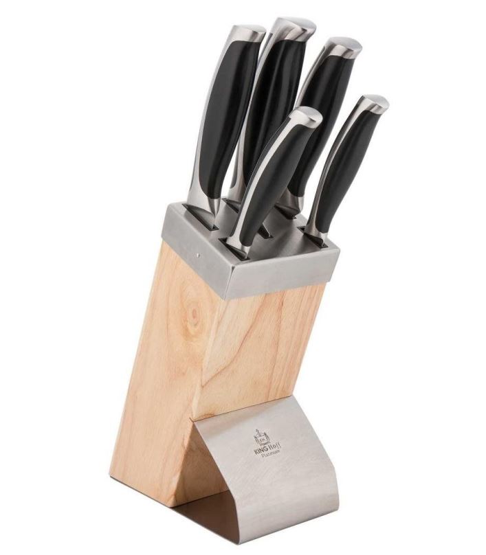 Sada nožů Sada kuchyňských nožů v bloku Kinghoff Kh-3462