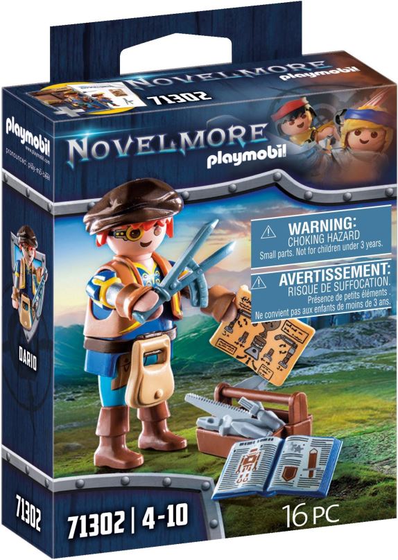 Stavebnice Playmobil 71302 Novelmore - Dario s nástroji