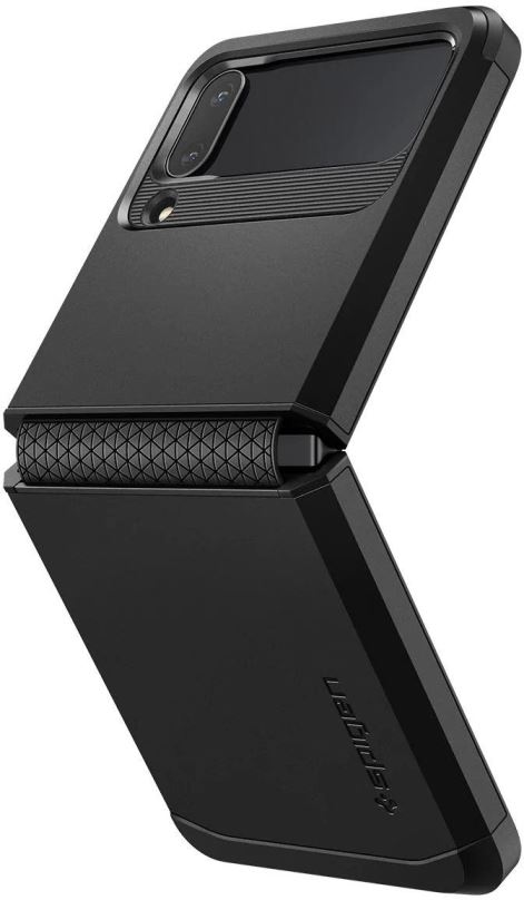 Kryt na mobil Spigen Tough Armor Black Samsung Galaxy Z Flip4