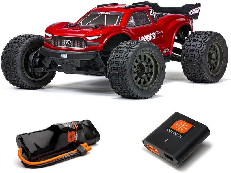 RC auto Arrma Vorteks 4x2 Boost Mega 1:10 RTR červená