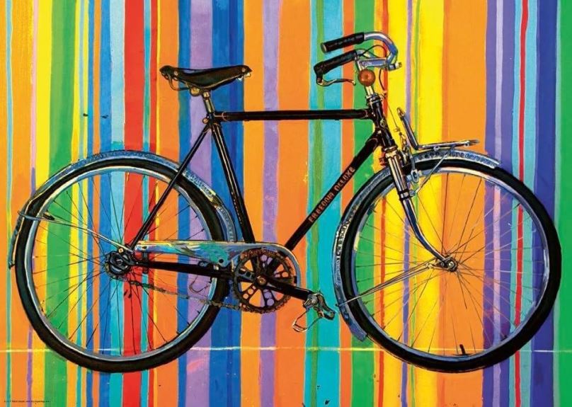 Puzzle HEYE Puzzle Bike Art: Freedom Deluxe 1000 dílků