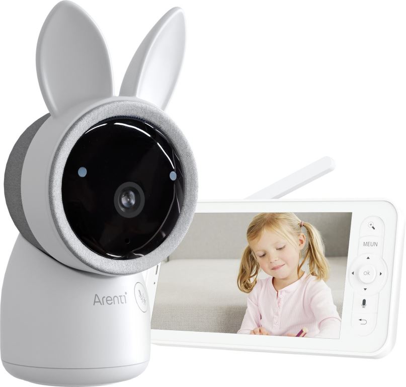 IP kamera ARENTI 2K Wi-Fi Video Baby Monitor Kit with LCD Screen
