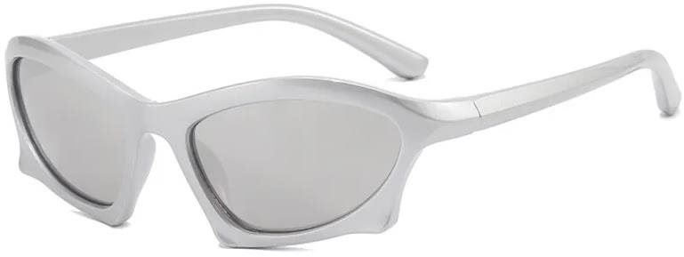 Brýle VeyRey Unisex sluneční brýle Narel, bílá, uni