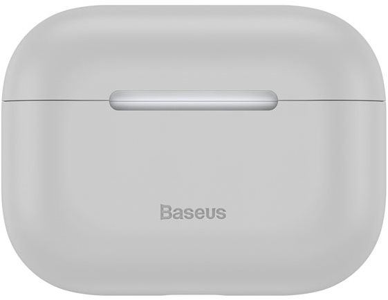 Pouzdro na sluchátka Baseus Super Thin Silica Gel Case pro Apple AirPods Pro Grey