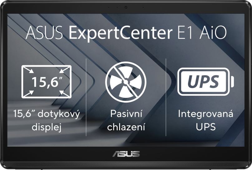 All In One PC ASUS ExpertCenter E1 E1600WKAT-BD088M Black dotykový + vestavěný zdroj (UPS)