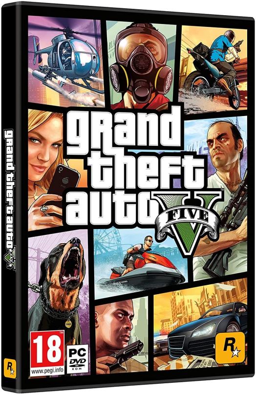 Hra na PC Grand Theft Auto V (GTA 5)