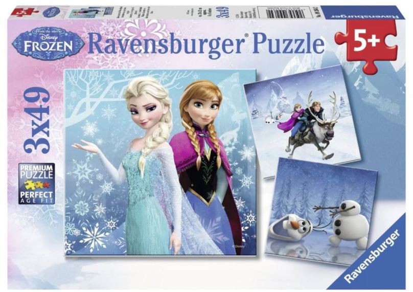 Puzzle Ravensburger 92642 Disney Ledové království: dobrodružství na sněhu