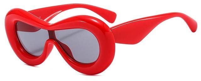 Brýle VeyRey Dámské sluneční brýle Sumphreon, červená, univerzální