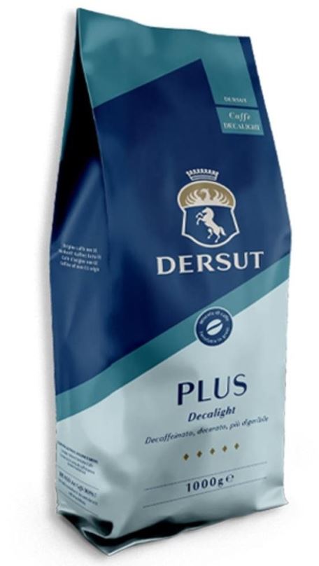 Káva Dersut Zrnková káva Plus Decalight bezkofeinová pro lehčí trávení 1 kg