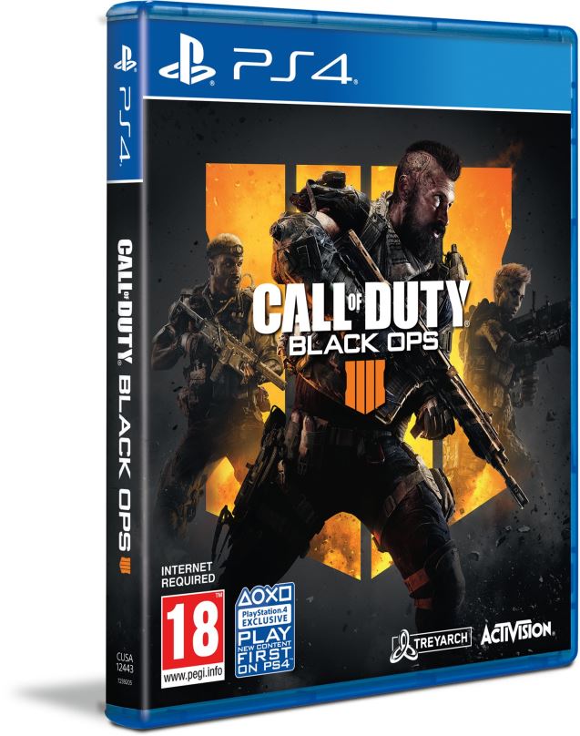 Hra na konzoli Call of Duty: Black Ops 4 - PS4