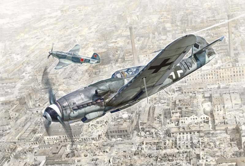 Model letadla Model Kit letadlo 2805 - Bf 109 K-4