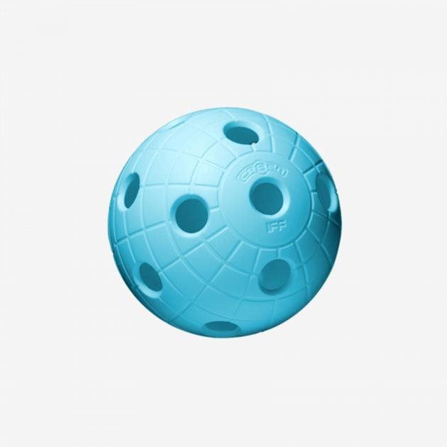 Florbalový míček Unihoc Ball Crater blue