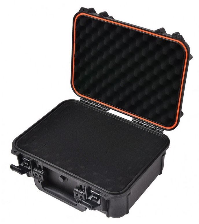 Kufr na nářadí Tactix vodotěsný plastový kufr s pěnovou výplní (M)