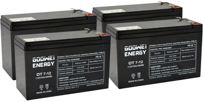 Baterie pro záložní zdroje GOOWEI RBC8