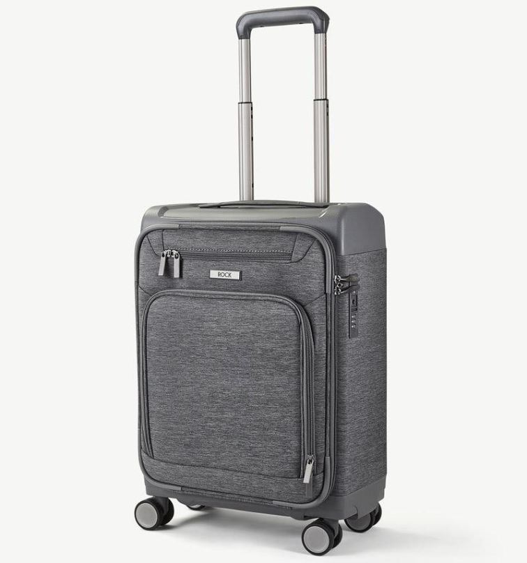 Cestovní kufr ROCK TR-0206 S, šedá
