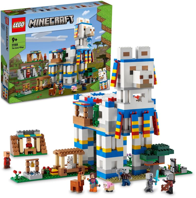 LEGO stavebnice LEGO® Minecraft® 21188 Vesnice lam
