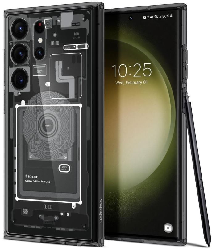 Kryt na mobil Spigen Ultra Hybrid Zero One Samsung Galaxy S23 Ultra