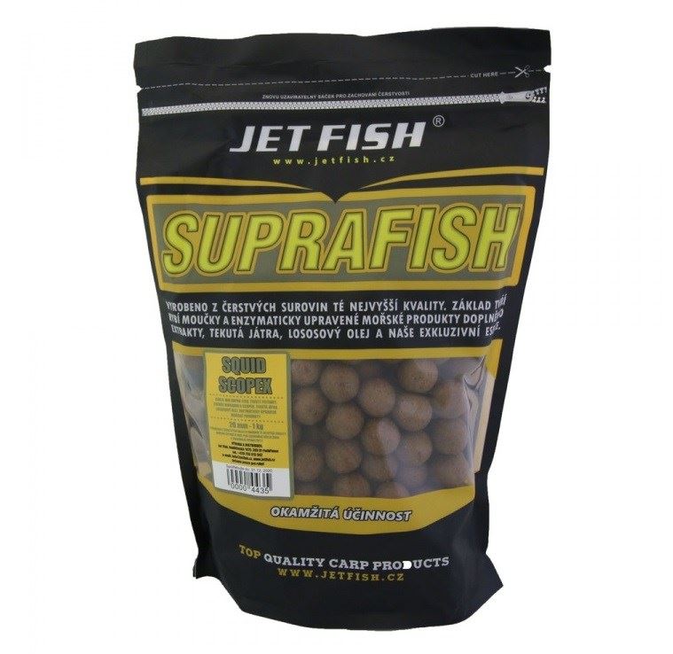 Jet Fish Boilie Suprafish Scopex/Squid 1kg 20mm