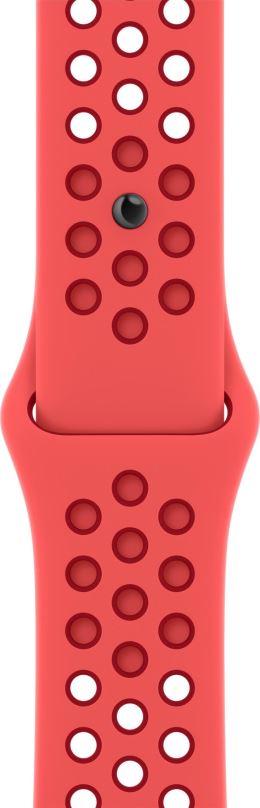 Řemínek Apple Watch 45mm zářivěkarmínovo – Gym Red sportovní řemínek Nike