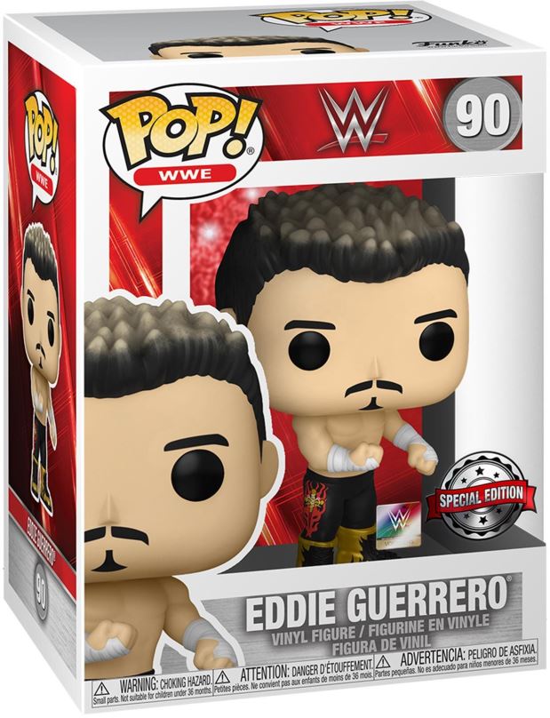 Funko POP WWE S12: WrestleMania Eddie Guerrero w/Pin