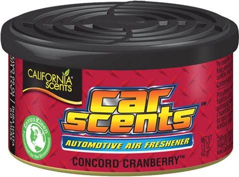 Vůně do auta California Scents Car Scents Concord Cranberry (brusinky)