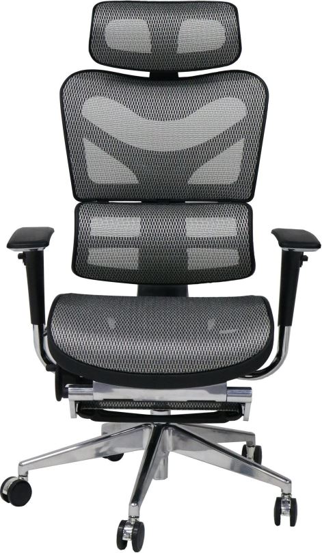 Kancelářská židle MOSH AirFlow 702L černo bílá