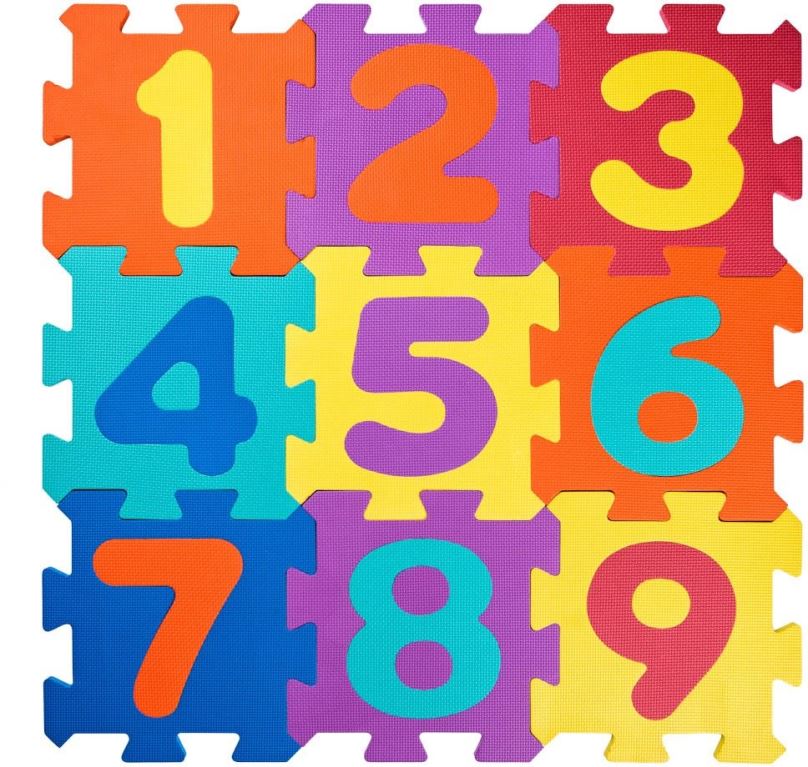 Pěnové puzzle Plastica Pěnové Puzzle Čísla