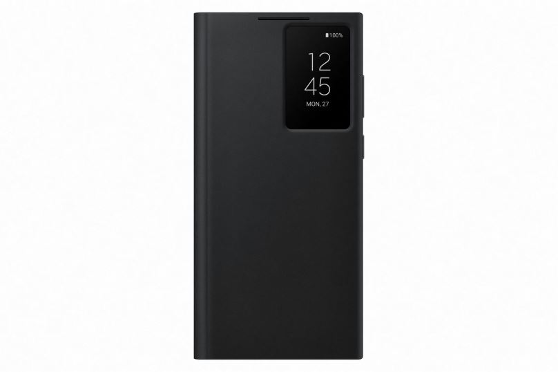 Pouzdro na mobil Samsung Galaxy S22 Ultra 5G Flipové pouzdro Clear View černé