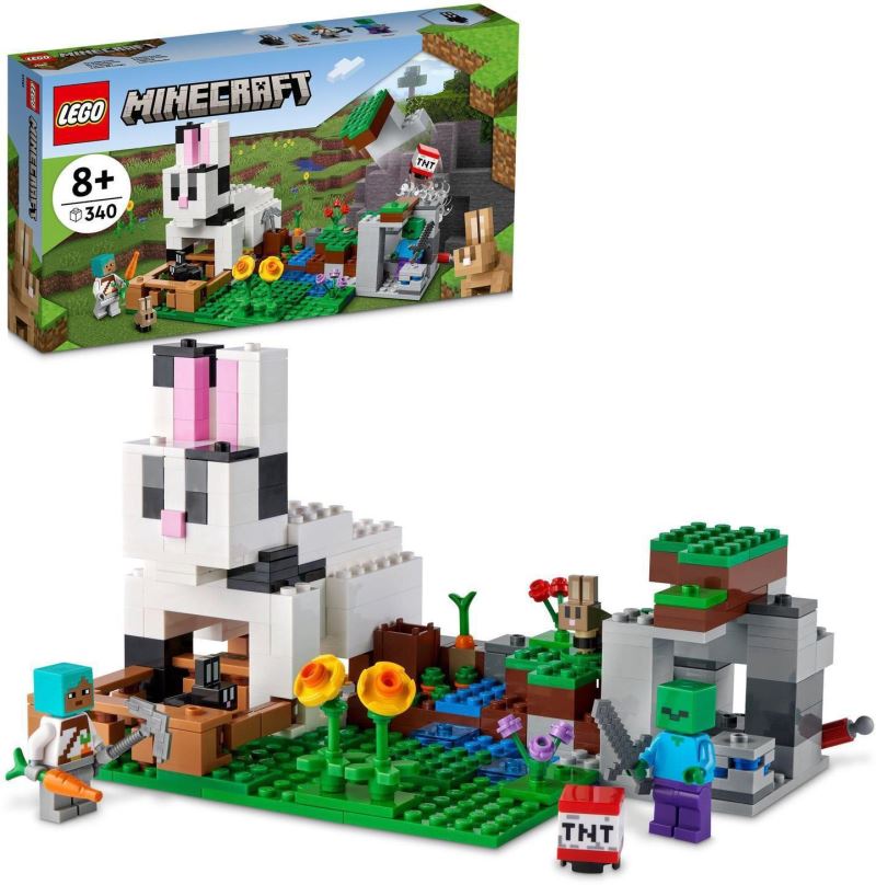 LEGO stavebnice LEGO® Minecraft® 21181  Králičí ranč