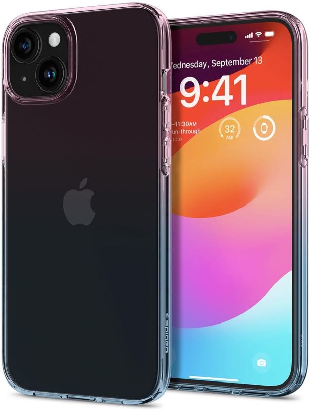 Kryt na mobil Spigen Liquid Crystal Gradation iPhone 15