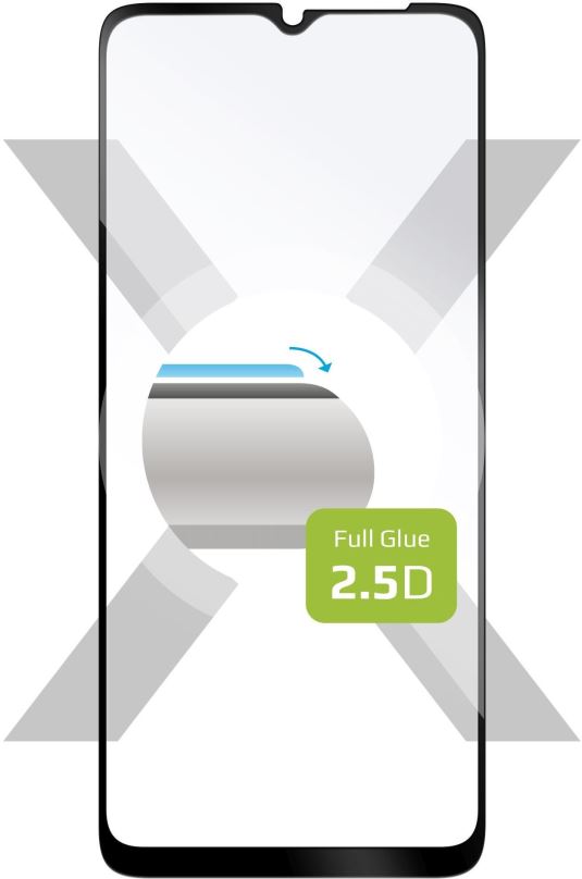 Ochranné sklo FIXED FullGlue-Cover pro Samsung Galaxy A32 5G černé