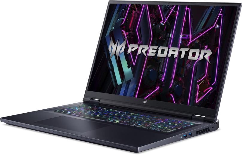 Herní notebook Acer Predator Helios 18 Abyssal Black kovový