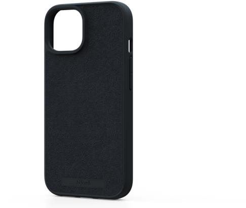 Kryt na mobil Njord Suede MagSafe Case for iPhone 15 Black
