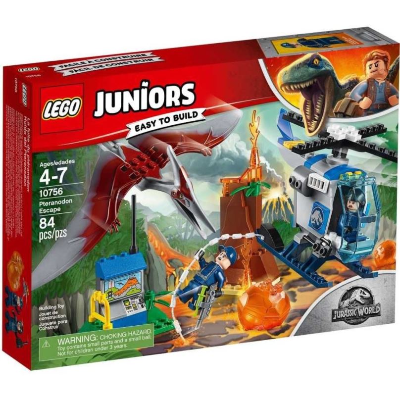 Stavebnice LEGO Juniors 10756 Útěk Pteranodona